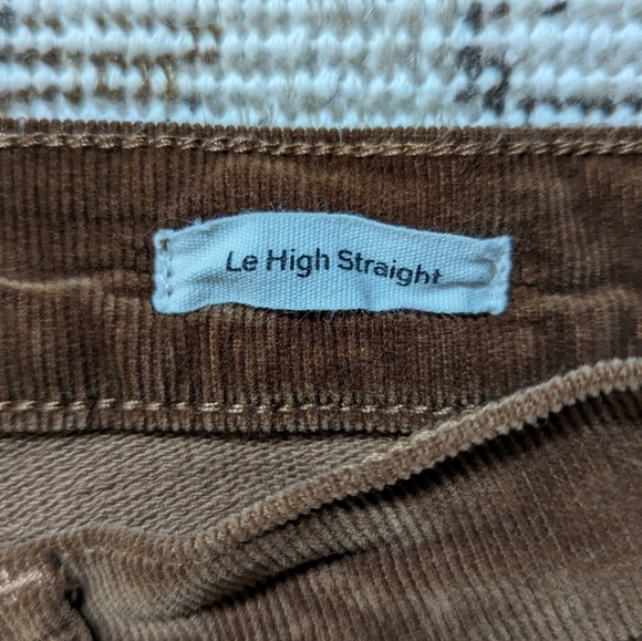 Frame Denim corduroy pants in tan size 6 - Picture 4 of 7